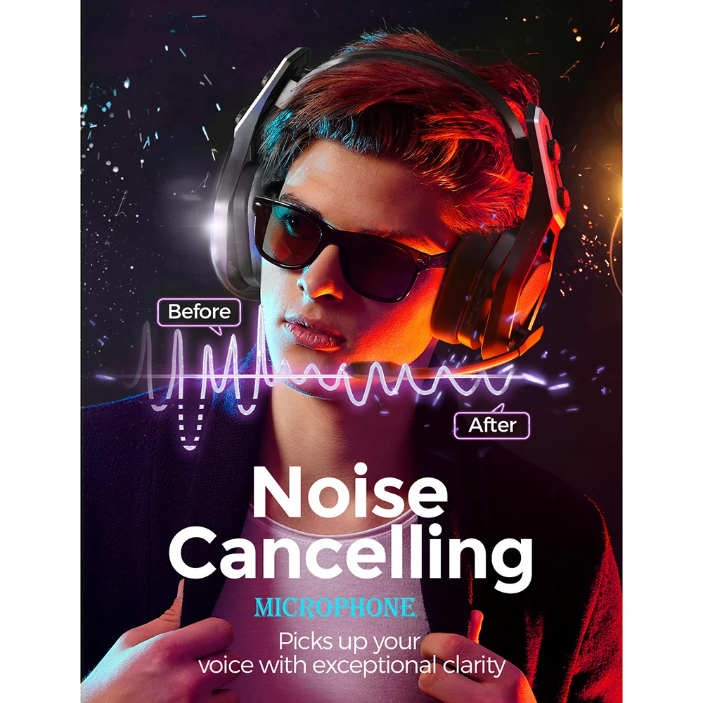 Mpow Iron Pro Wireless Gaming Headset - Image 5