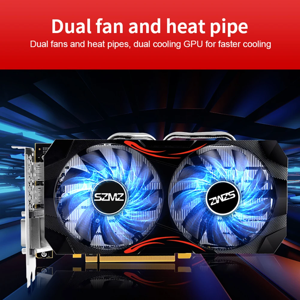 GTX 1060 RX 580 GDDR5 Gaming Graphics Card - Image 3