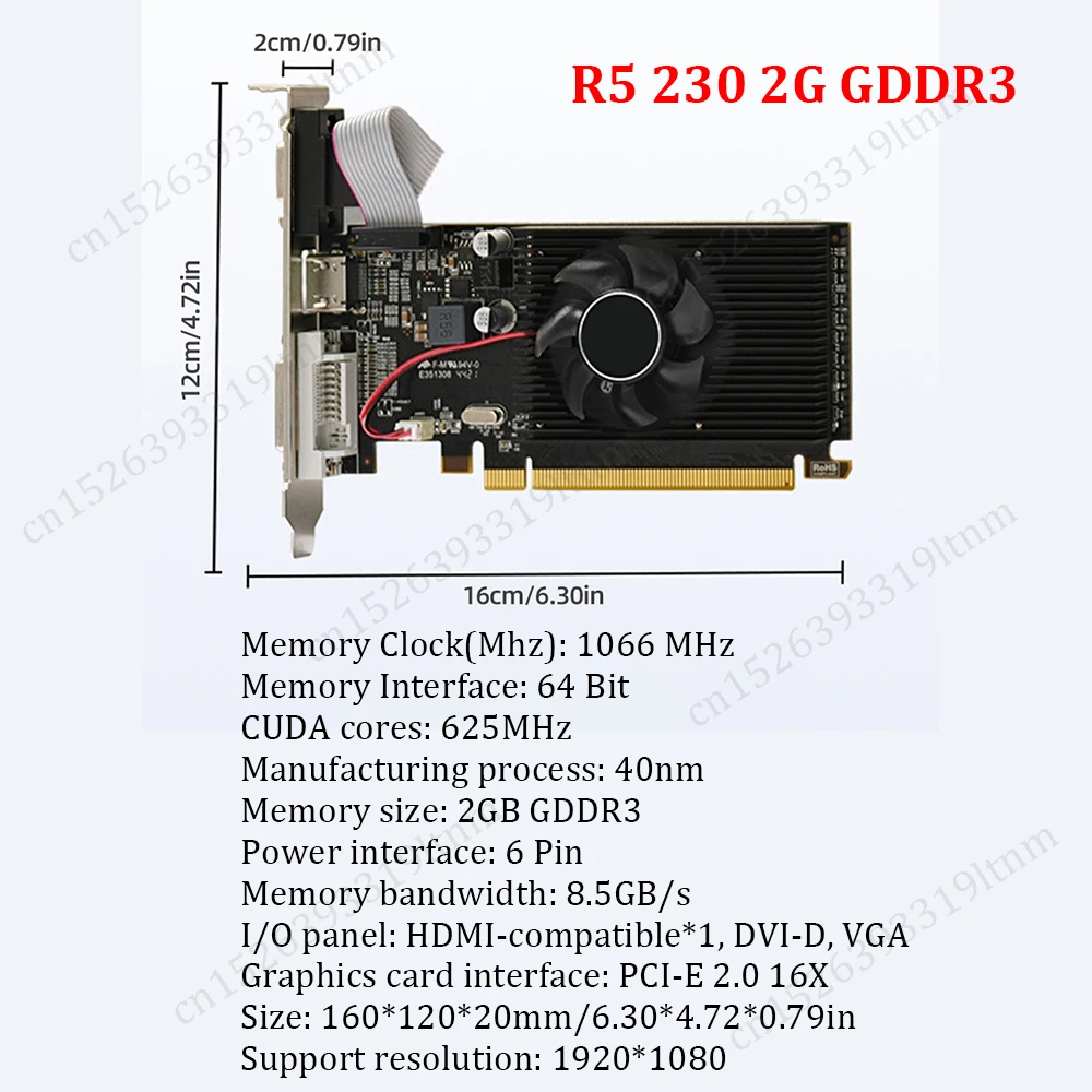 GTX 1060 RX 580 GDDR5 Gaming Graphics Card - Image 16