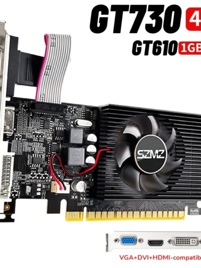 GT730 4GB DDR3 Graphics Card with HDMI