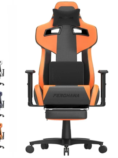 Leather Ergonomic Gaming Chair