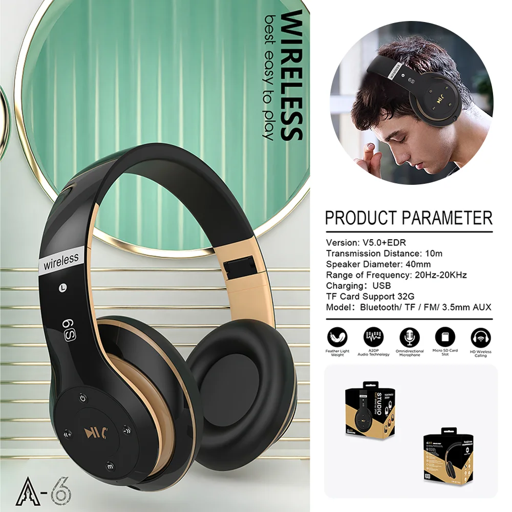 Wireless Bluetooth Headphones - Image 3
